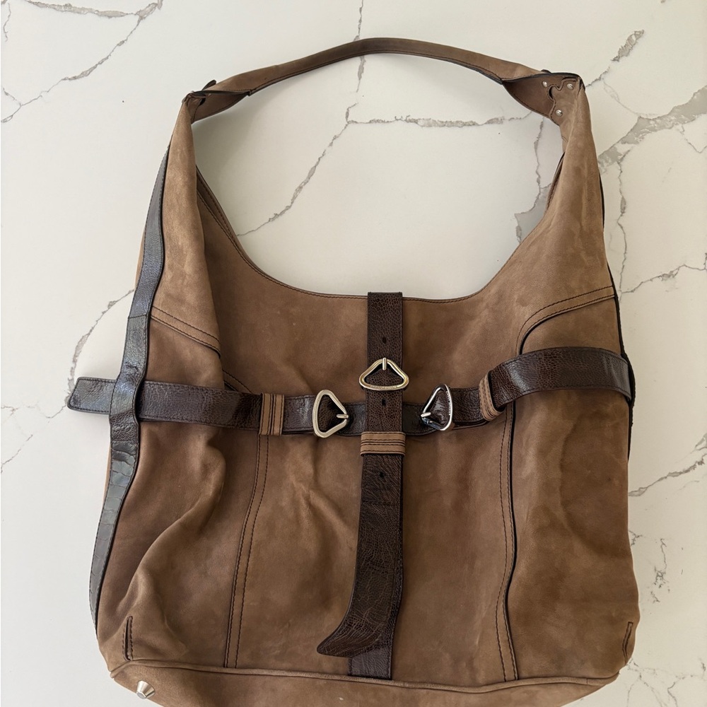 Emanuel Ungaro Brown Leather Women's Tote